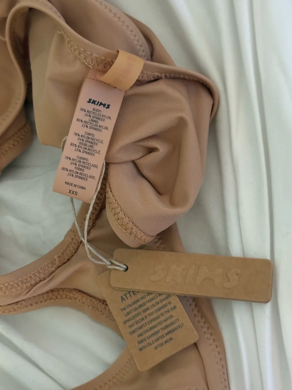 Skims Cut Out Monokini in Ochre